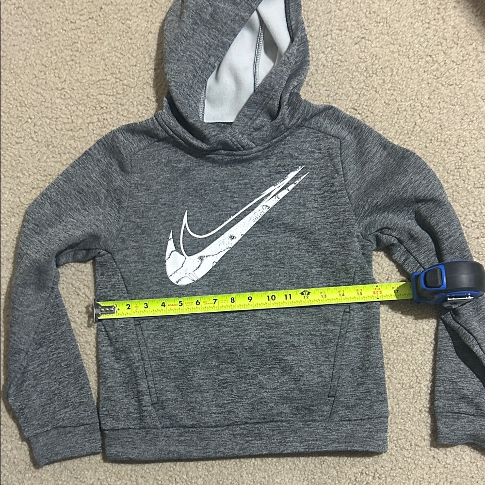 Nike Kids Heather Gray Hoodie